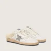 Zapatos tipo sabot «Ball Star» con estrella brillante y forro de piel de oveja